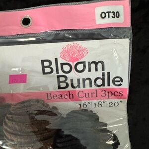 Bloom Bundle Beach Curl Synthetic Hair Extensions